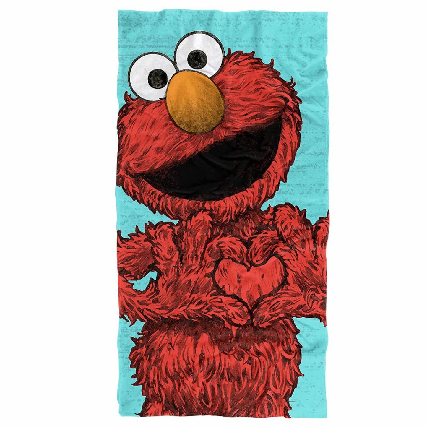 Elmo Painted Officially Licensed Beach Towel 30" x 60"