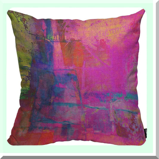 Vivid Spectrum Decorative Pillow Cover 18x18 inch