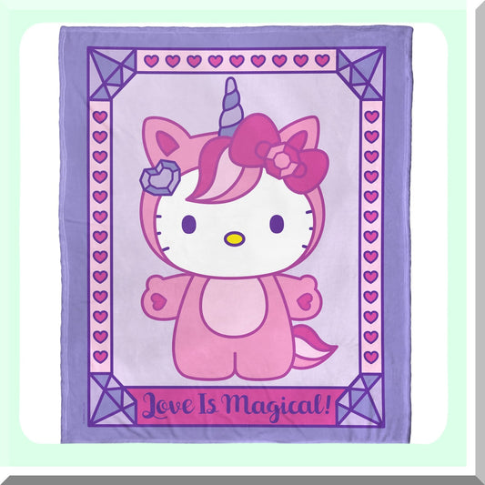 Magical Kitty Comfort Silk Touch Throw Blanket 50" x 60"