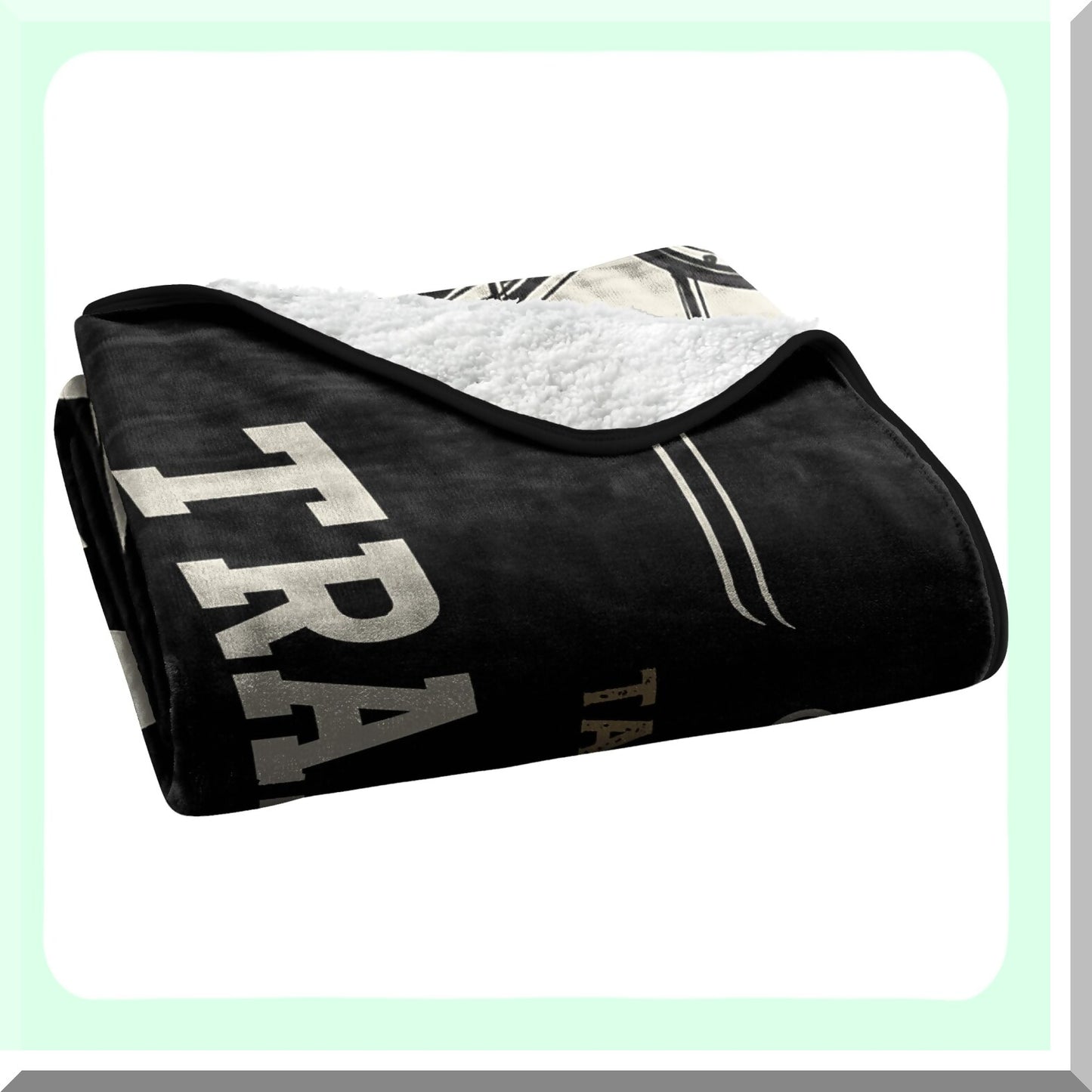 Yellowstone CozyTouch Sherpa Blanket, 60" x 80" - Ultimate Comfort for Train Station Lounging