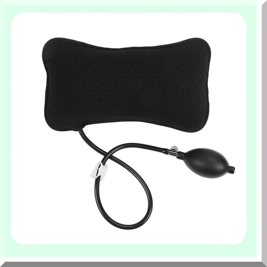 MemoryFoam LumbarEase Travel Pillow for Car and Office Chairs