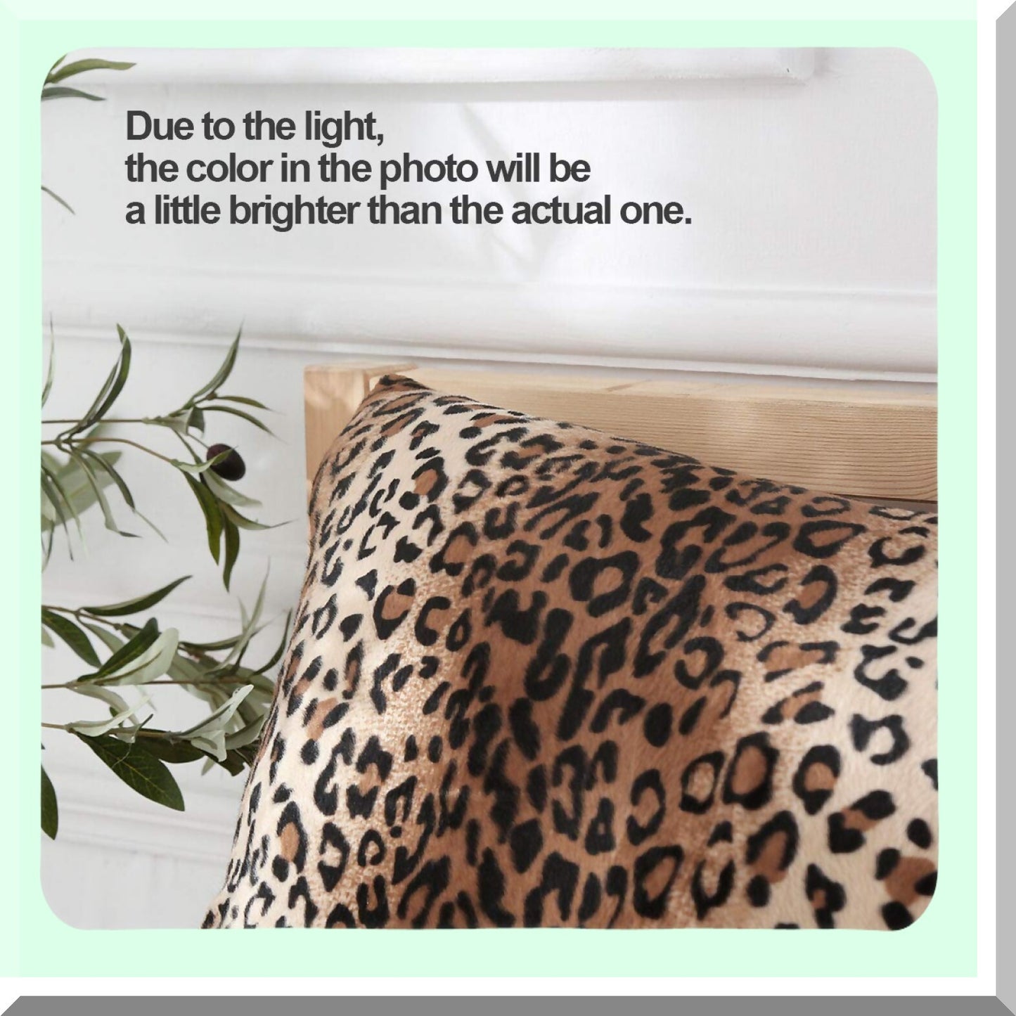 Luxury Leopard Print Plush Lumbar Pillow Covers - Set of 2, 12x20 inch - Soft Sofa Couch Decor - Animal Print Accent Cushion Cases - Cozy Home Décor