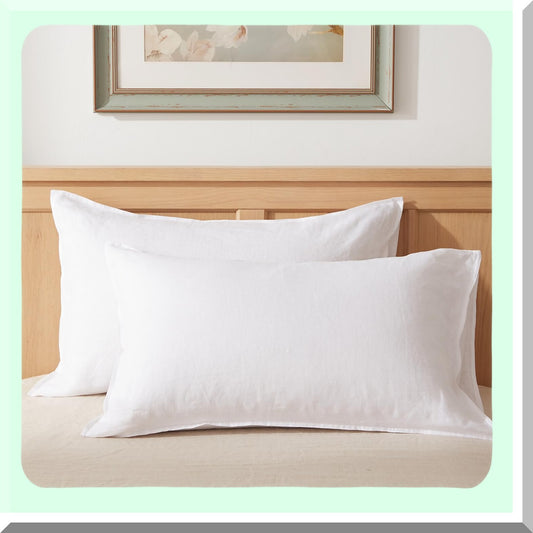PureLinen Pillowcase Set Compatible with 20" X 36" beds