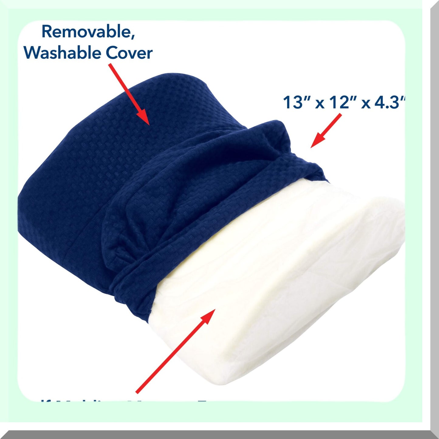 ErgoLumbar Comfort Support - Office Chair Back Cushion for Lower Back Pain Relief and Desk Chair Lumbar Pillow for Improved Posture and Comfort