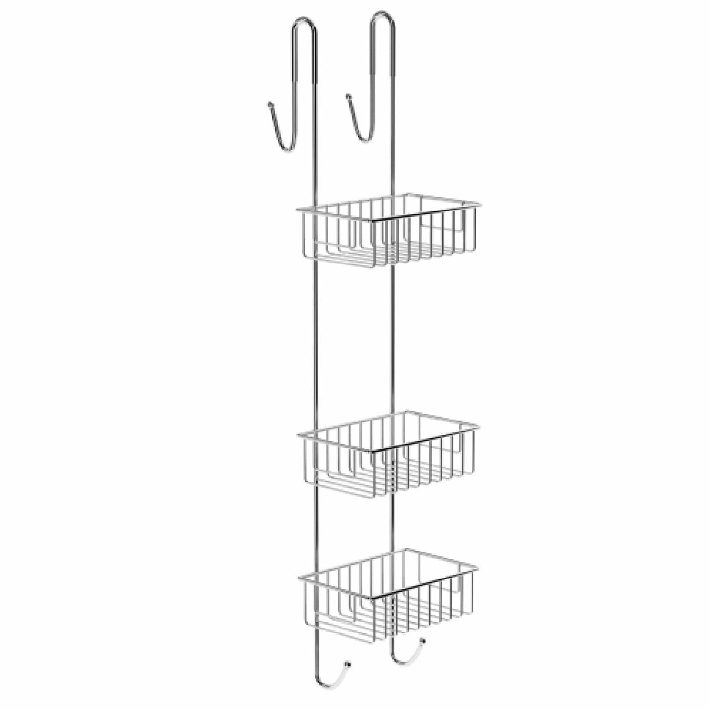 Hanging Shower Caddy 3-Tier Chrome