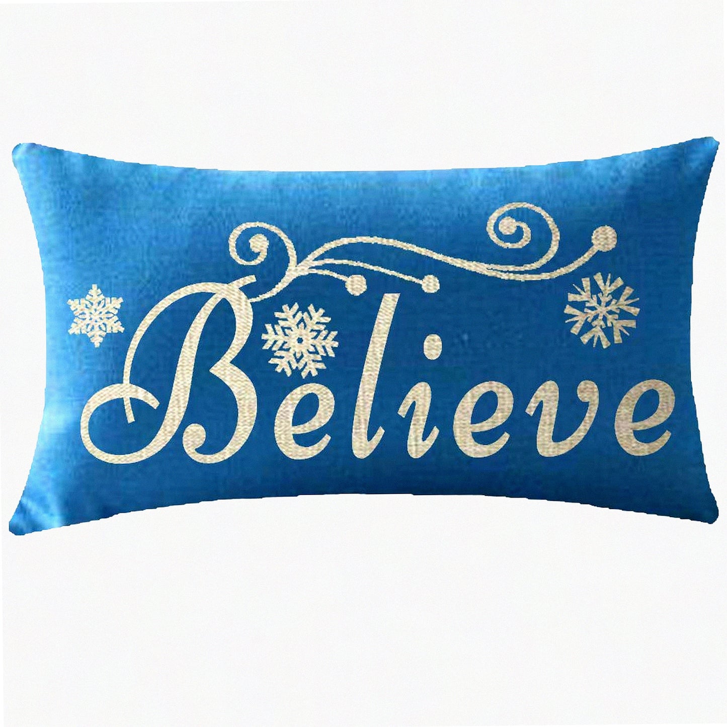 Snowflake Sister Birthday Gift Linen Throw Pillowcase