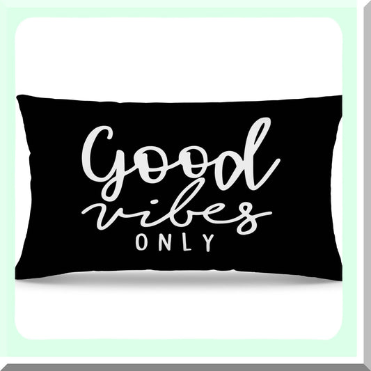 VibeBoost Inspirational Quote Pillow Cover 12 x 20