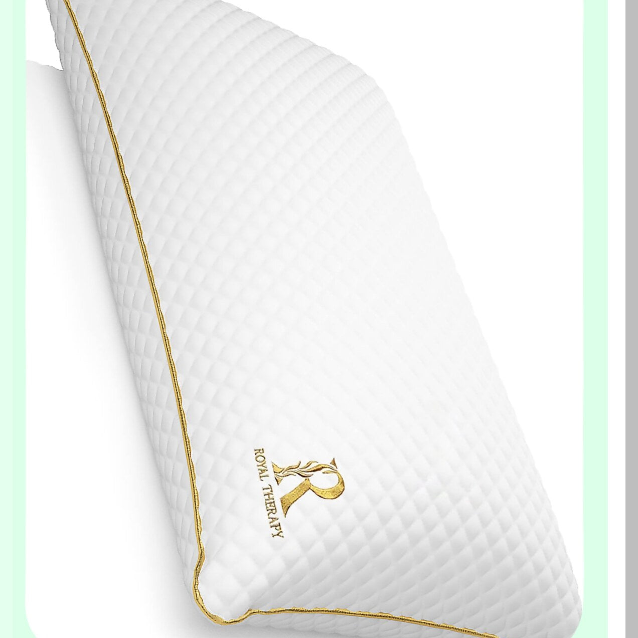 Bamboo Memory Foam Contour Pillow - Orthopedic Neck & Shoulder Support, Adjustable Side Sleeper Pillow for Back, CertiPUR Certified
