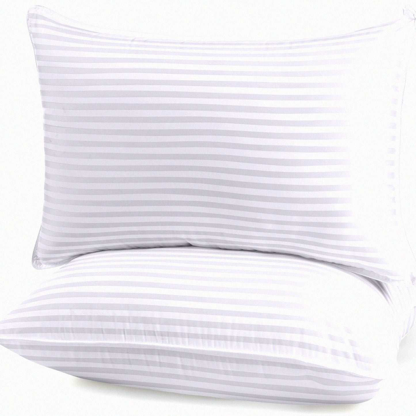 CoolDream Queen Size Cooling Pillows - Set of 2 | Hotel Quality White Pillows for Back, Stomach, Side Sleepers | Breathable & Comfortable