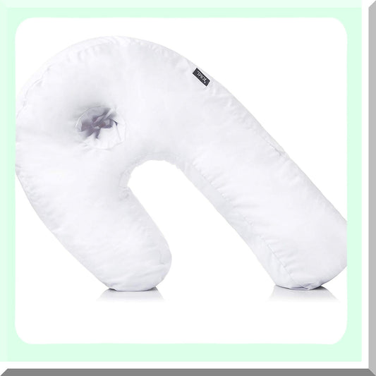Full Body Support Pillow Compatible with Pregnancy