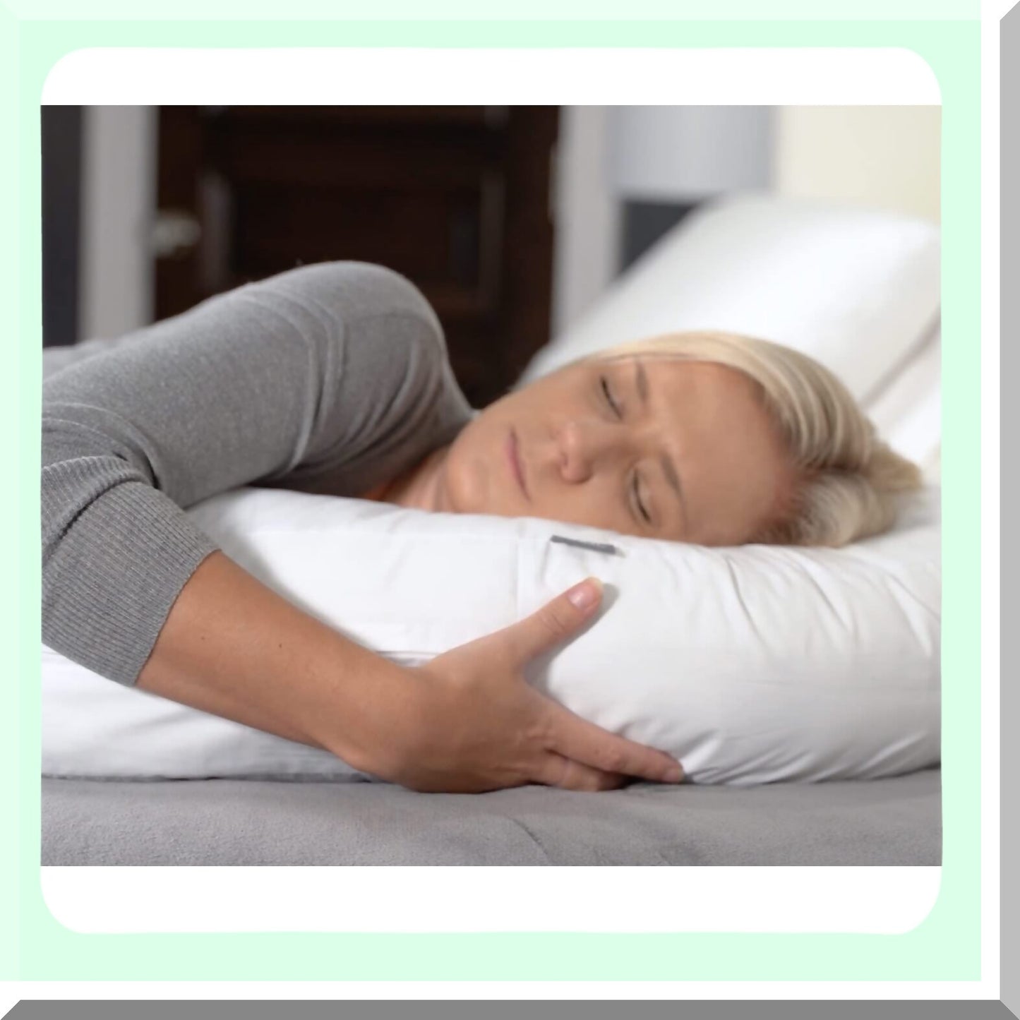 Ultimate Comfort Body Support Pillow - Full Length Pregnancy Pillow for Neck, Back, Hip, Joint Pain and Sciatica Relief - Firm Contoured Full Body Pillow with Washable Cover