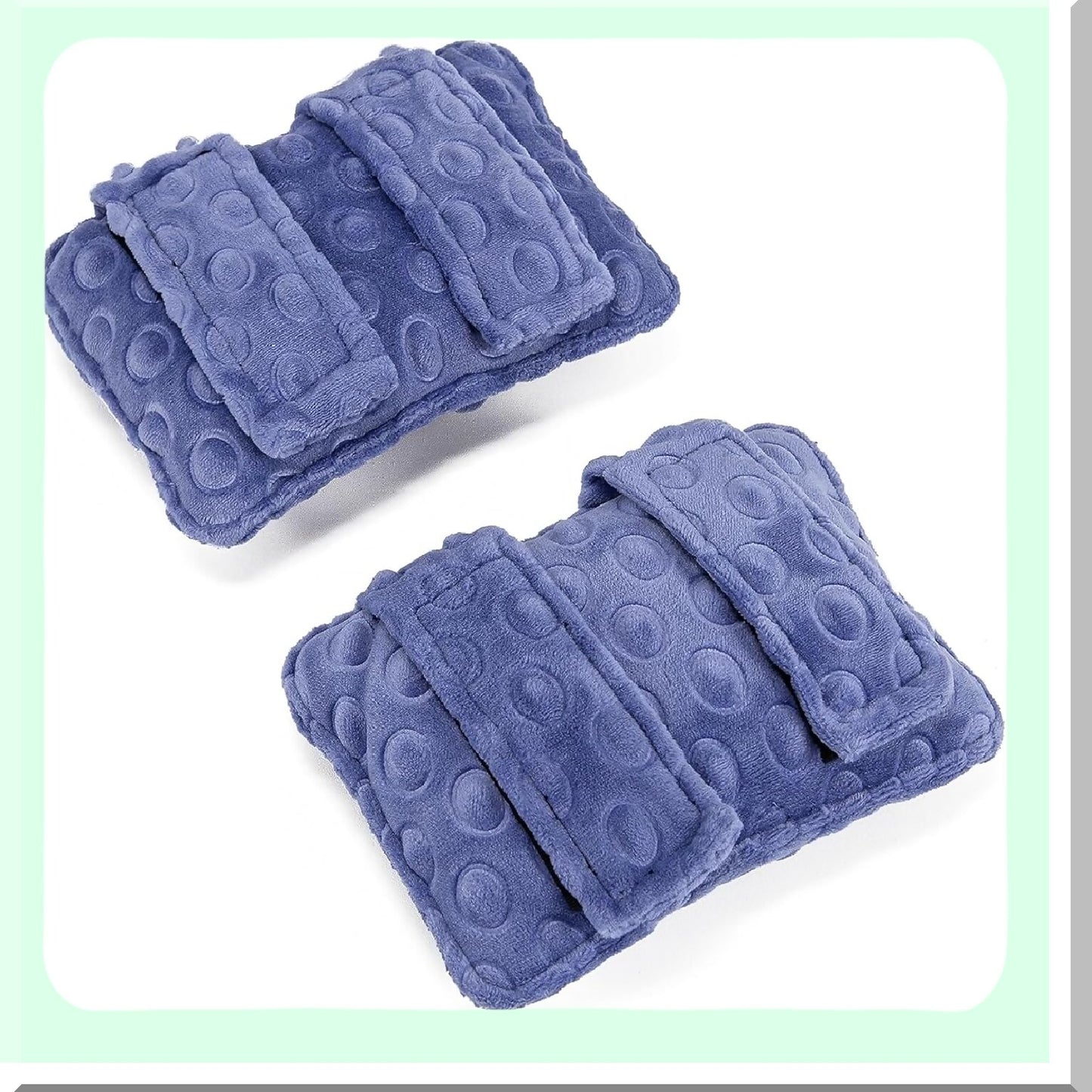 Soft Mastectomy Recovery Pillow - 2 Pack Chest Protector & Bra Strap Pad for Post Surgery Support. Chemo Port Cushion Gifts for Women/Men.