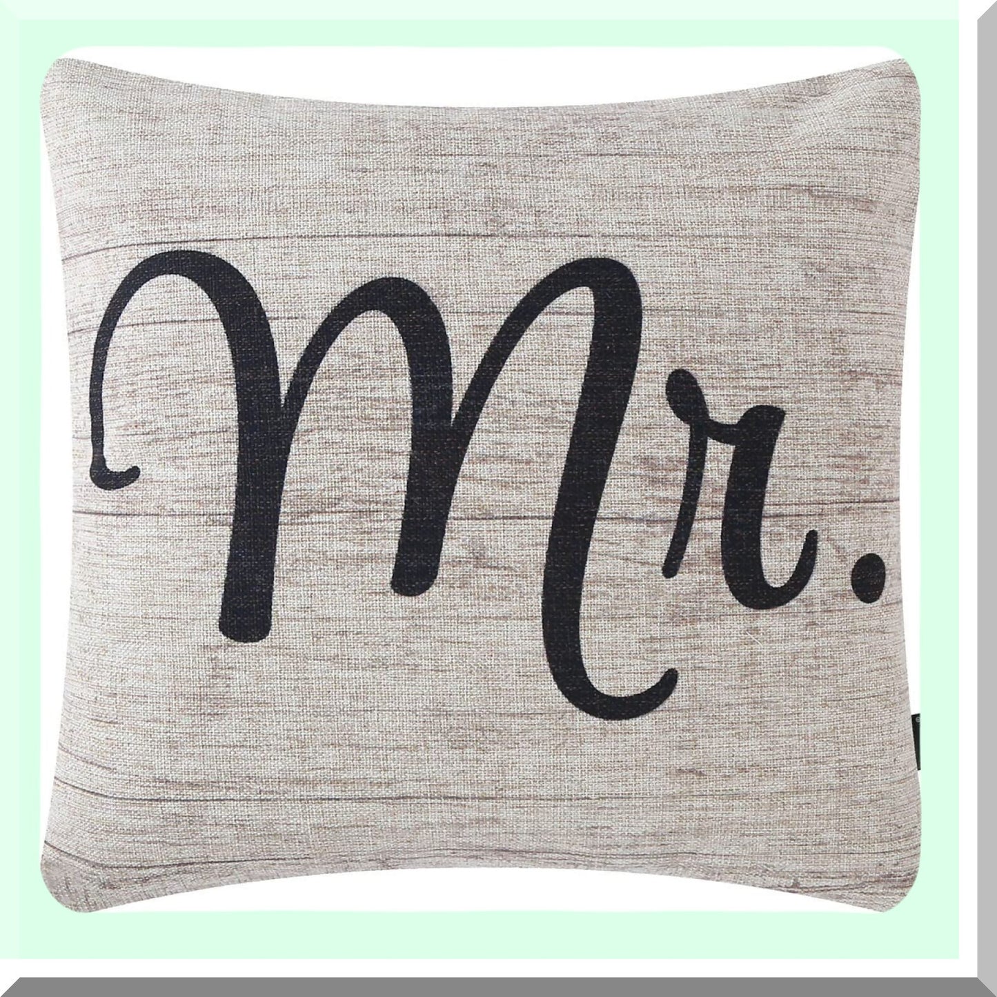 Love Nest Pillow Covers - Romantic Couples Bedroom Decor - Wedding Words Throw Cushion - Valentines Day Anniversary Mothers Day Gift - 18x18 inches