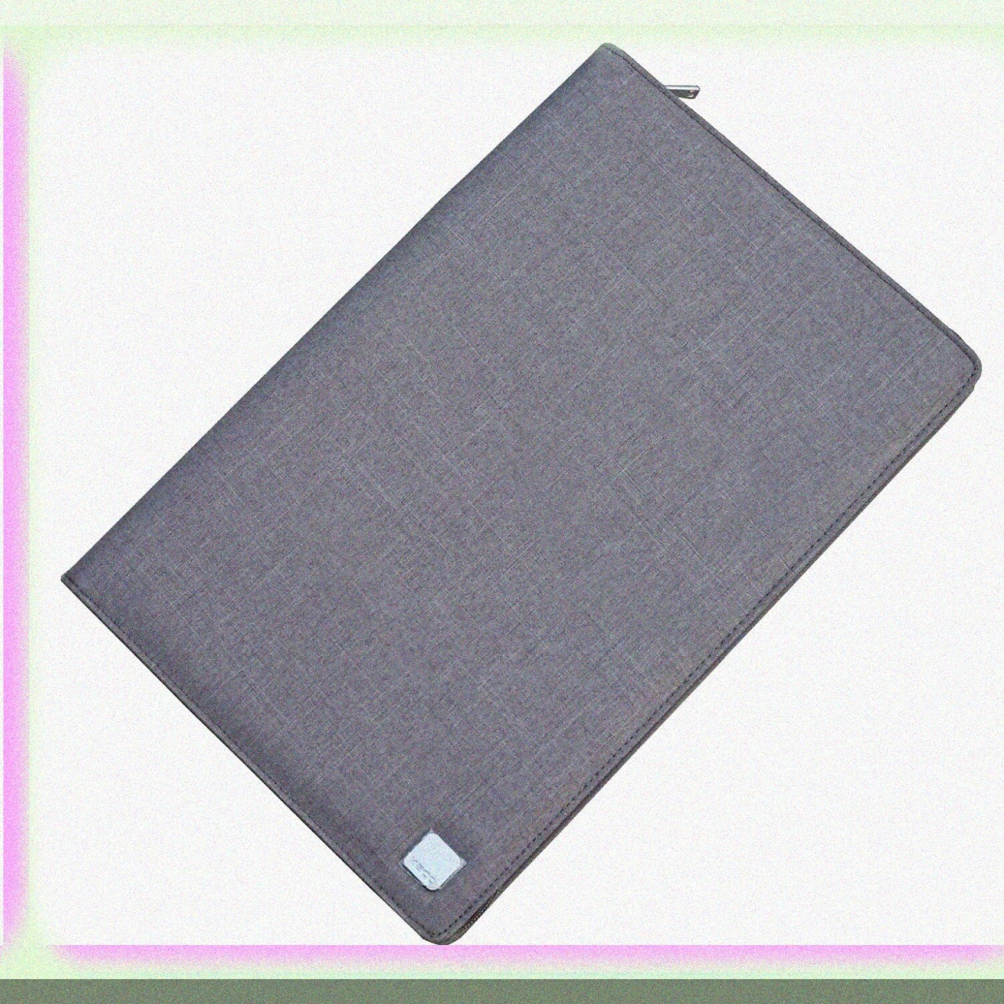 40 Slot Gray Fountain Pen Case Waterproof Canvas