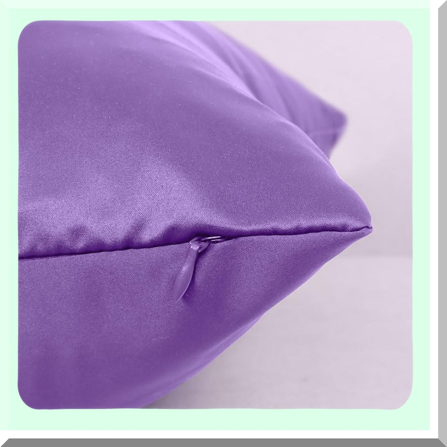 Lavender Dream 18x18 Pillow Cover Set - Decorative Throw Pillow Covers for Couch, Sofa, Bedroom - 2 Pack Euro Square Pillowcases with Zipper