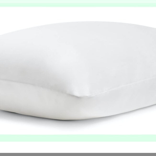 ThreadLux Hotel Collection 500TC Cotton Pillowcases - Sleep Upgrade Set of 2 White - Oeko-TEX Certified Luxury Long-Staple Bedding