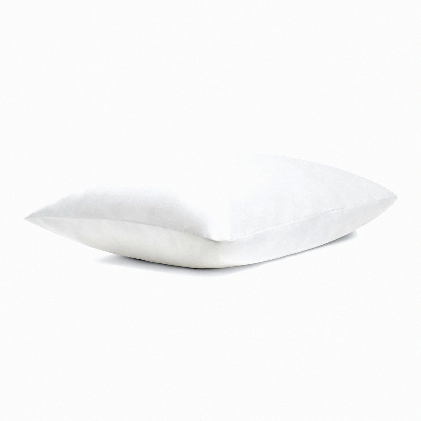 ThreadLux Hotel Collection 500TC Cotton Pillowcases - Sleep Upgrade Set of 2 White - Oeko-TEX Certified Luxury Long-Staple Bedding