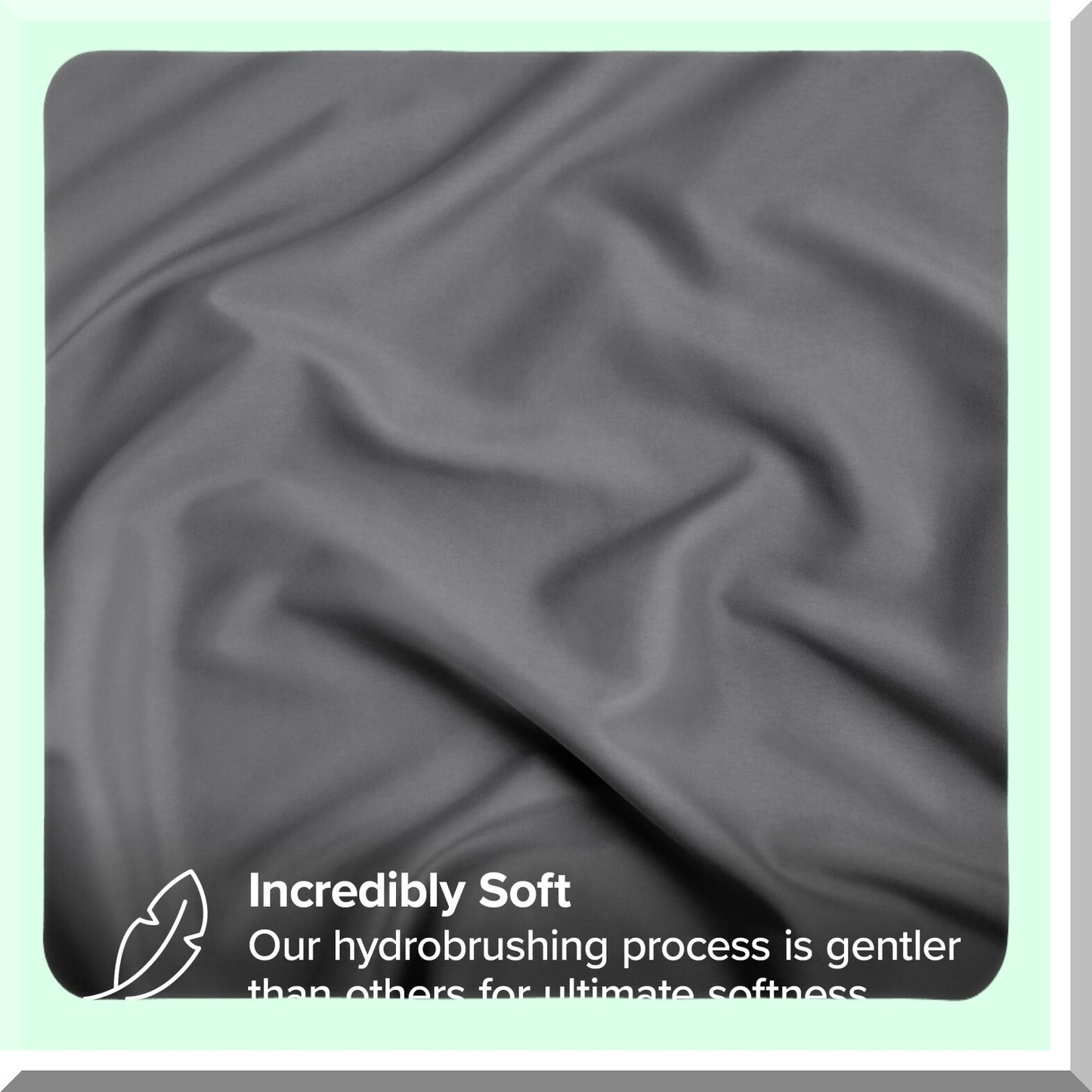 UltraLux 1800 Queen Sheet Set - Deep Pockets, Double Brushed Microfiber, Easy Fit, Luxury Bedding with Pillowcases - Grey, 4 Piece Set