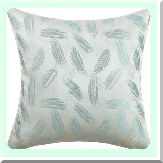 Jacquard Double-Sided Throw Pillowcase 18x18 Inches