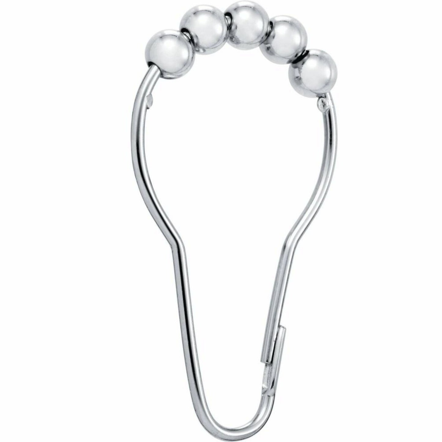 SR2100CH Shower Curtain Rings Pack of 12 Chrome