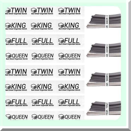 Bed Sheet Secure Straps 8 Pack for Queen, Full, Twin Bedsheets