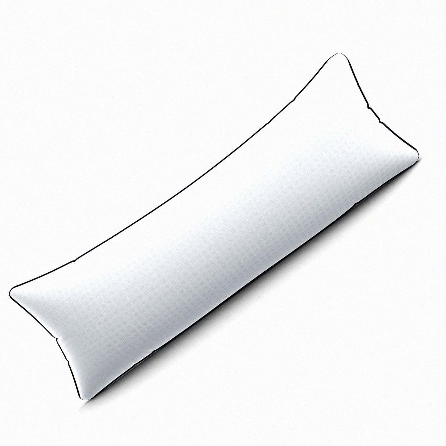 SleepEase Body Bliss Pillow - Firm & Fluffy 20X54 Insert for Adults, Sleeping & Back Pain Relief - Long Full Body Support & Comfort