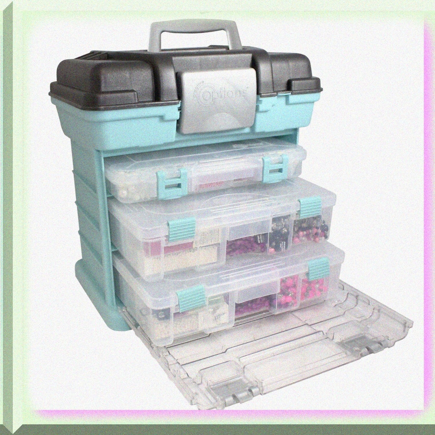 Grab N' Go Rack System Soft Blue Medium
