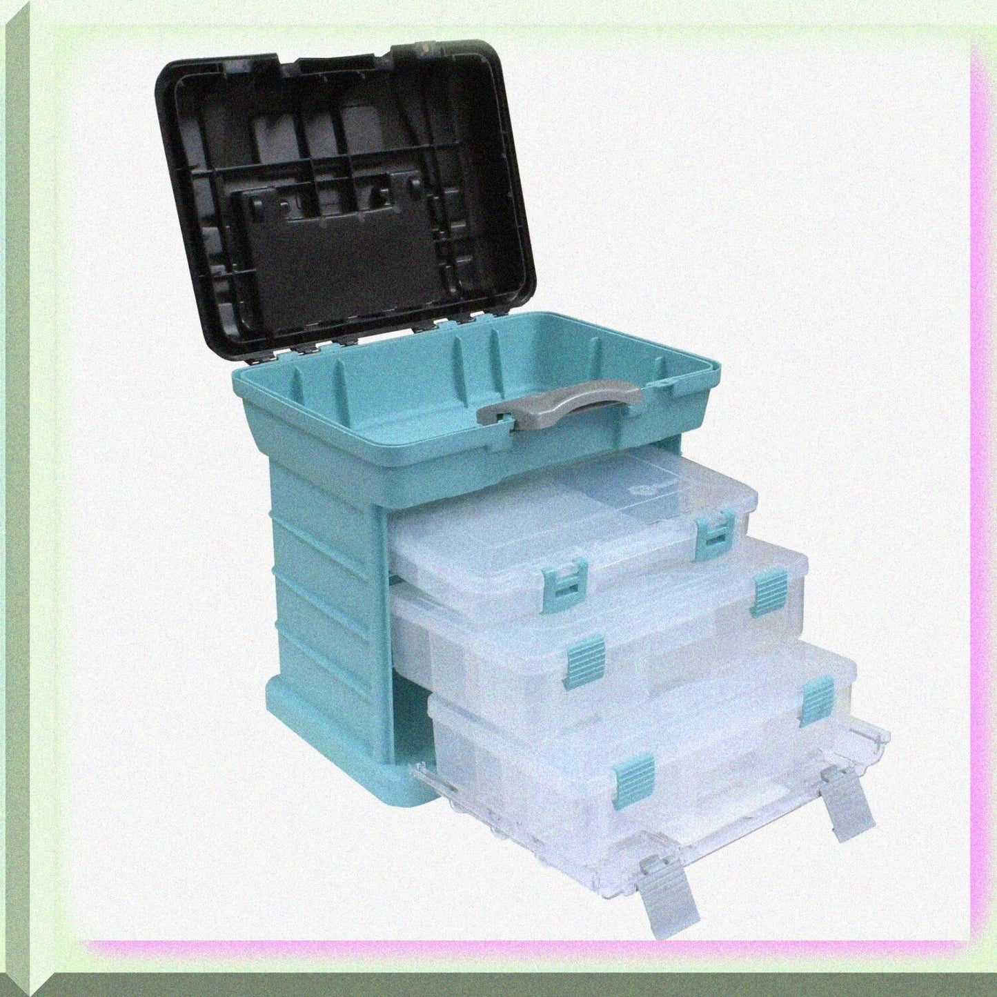Grab N' Go Rack System Soft Blue Medium