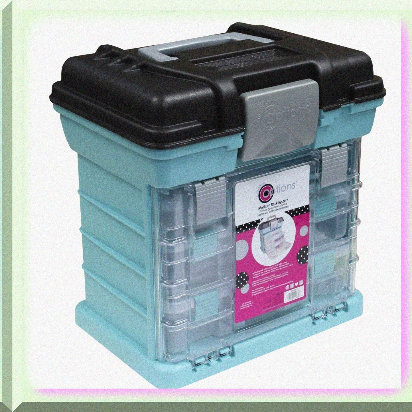 Grab N' Go Rack System Soft Blue Medium