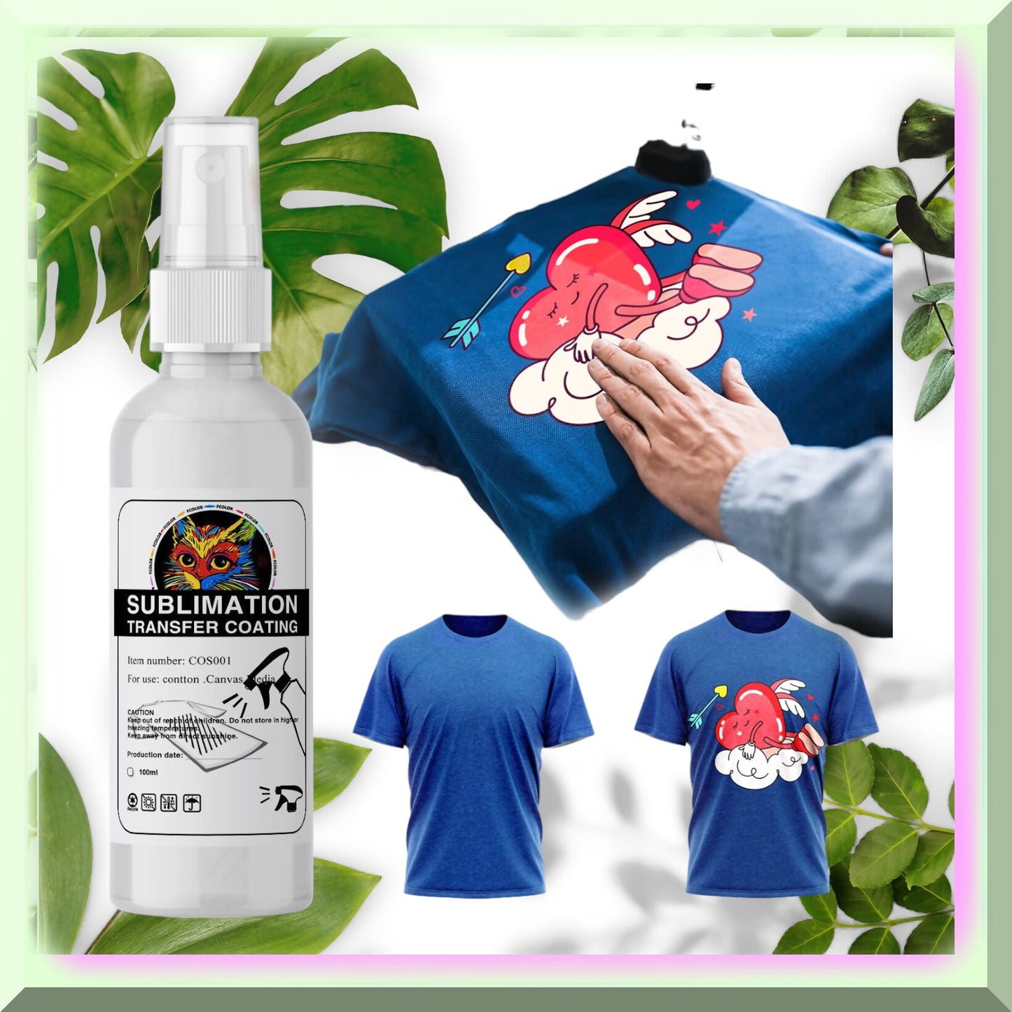 CottonSublimate Quick Dry Fabric Adhesion Spray