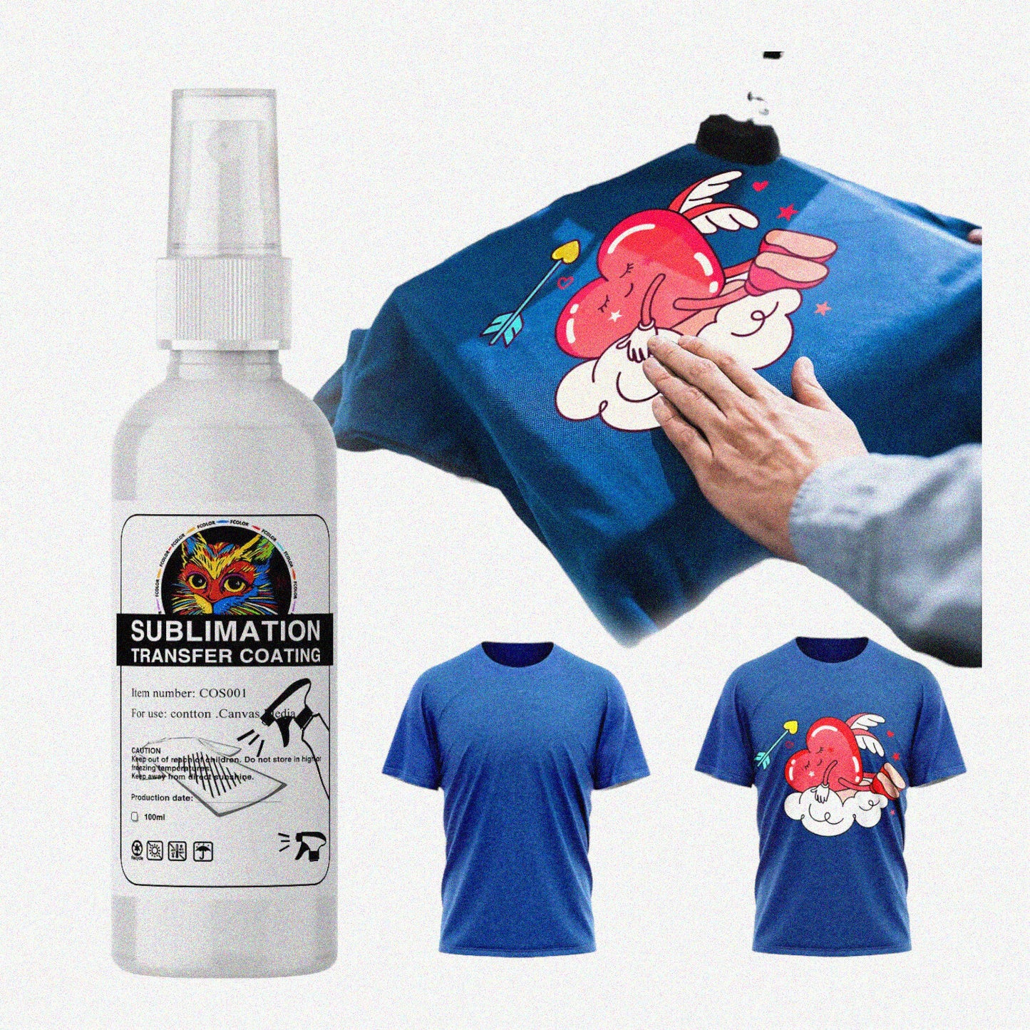 CottonSublimate Quick Dry Fabric Adhesion Spray