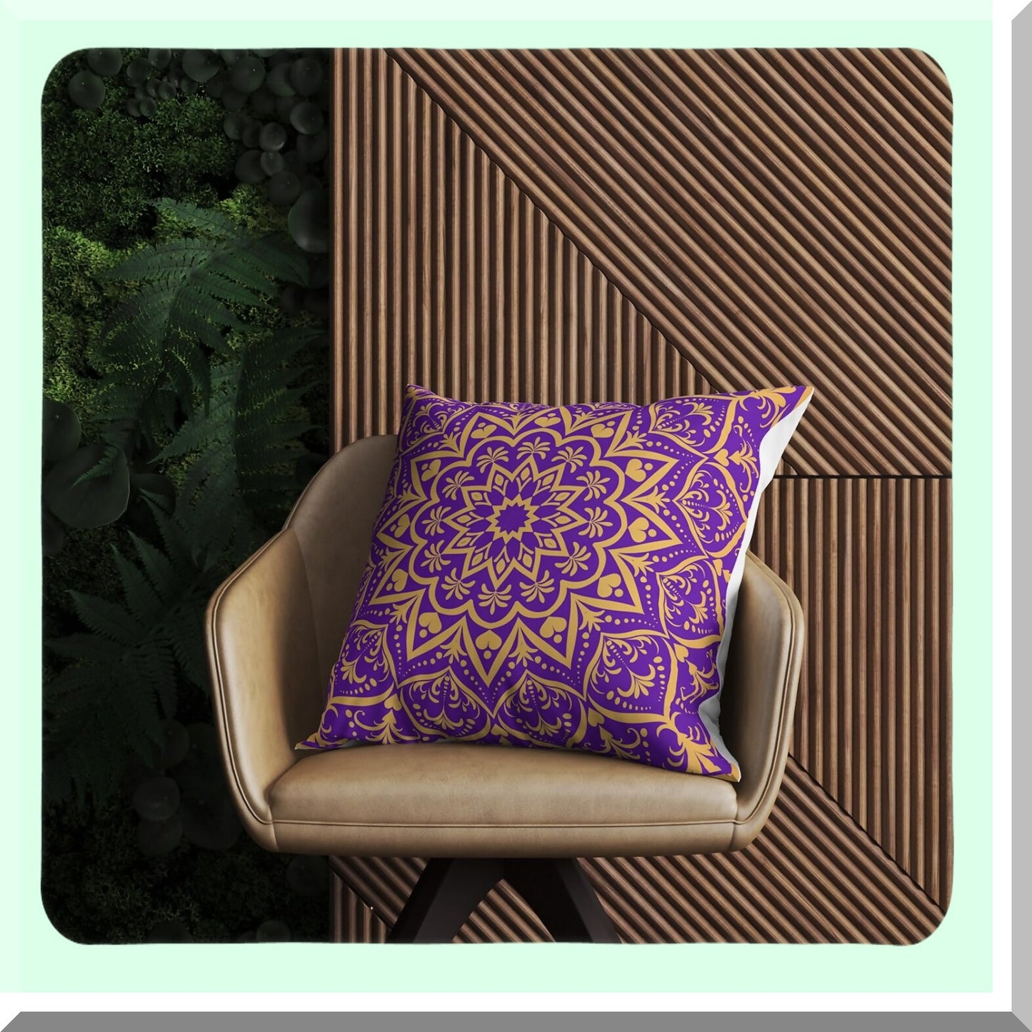 Vibrant Festive Pillow Covers Set - 18x18 Diwali Holi Decor - Colorful Diwali Home Decorations - 4 Pack Diwali Pillow Cases - Home Supplies