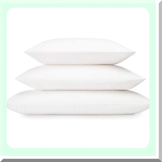 Queen Talalay Latex Pillow with Cotton Sateen Cover