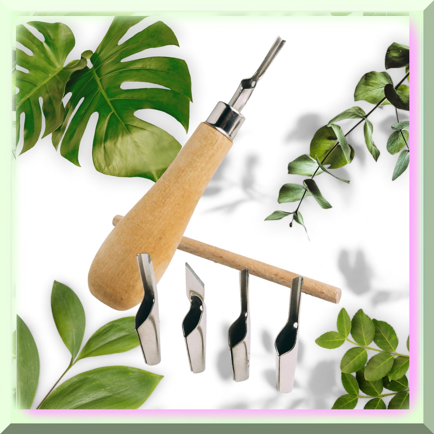 MultiCut Linoleum Cutter 5-in-1 Blade Set