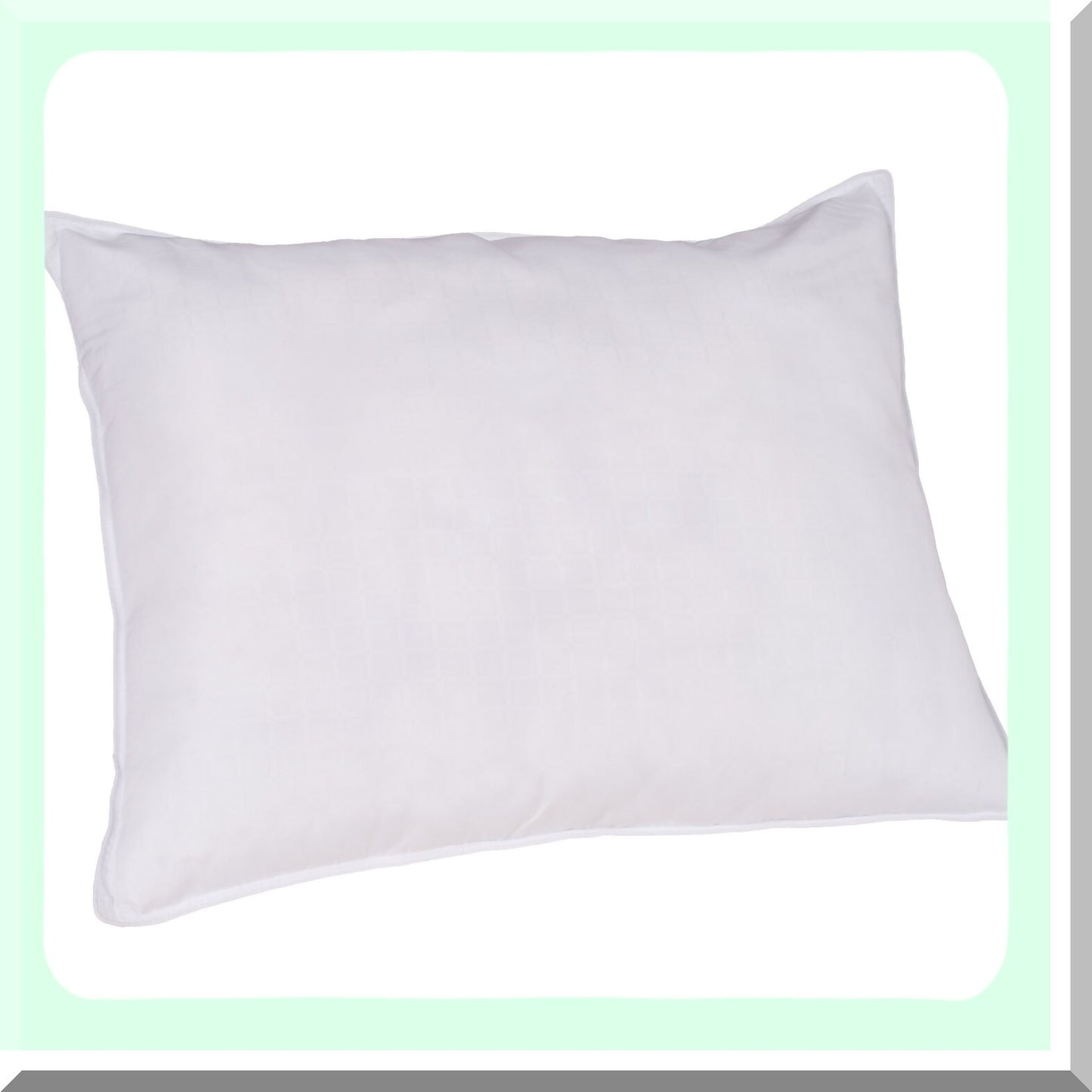 Luxury Plush Comfort Pillow - Hypoallergenic Down Alternative, Ultra-Soft Fabric, White, Standard Size, 1 Pack - Sleep Better Tonight!