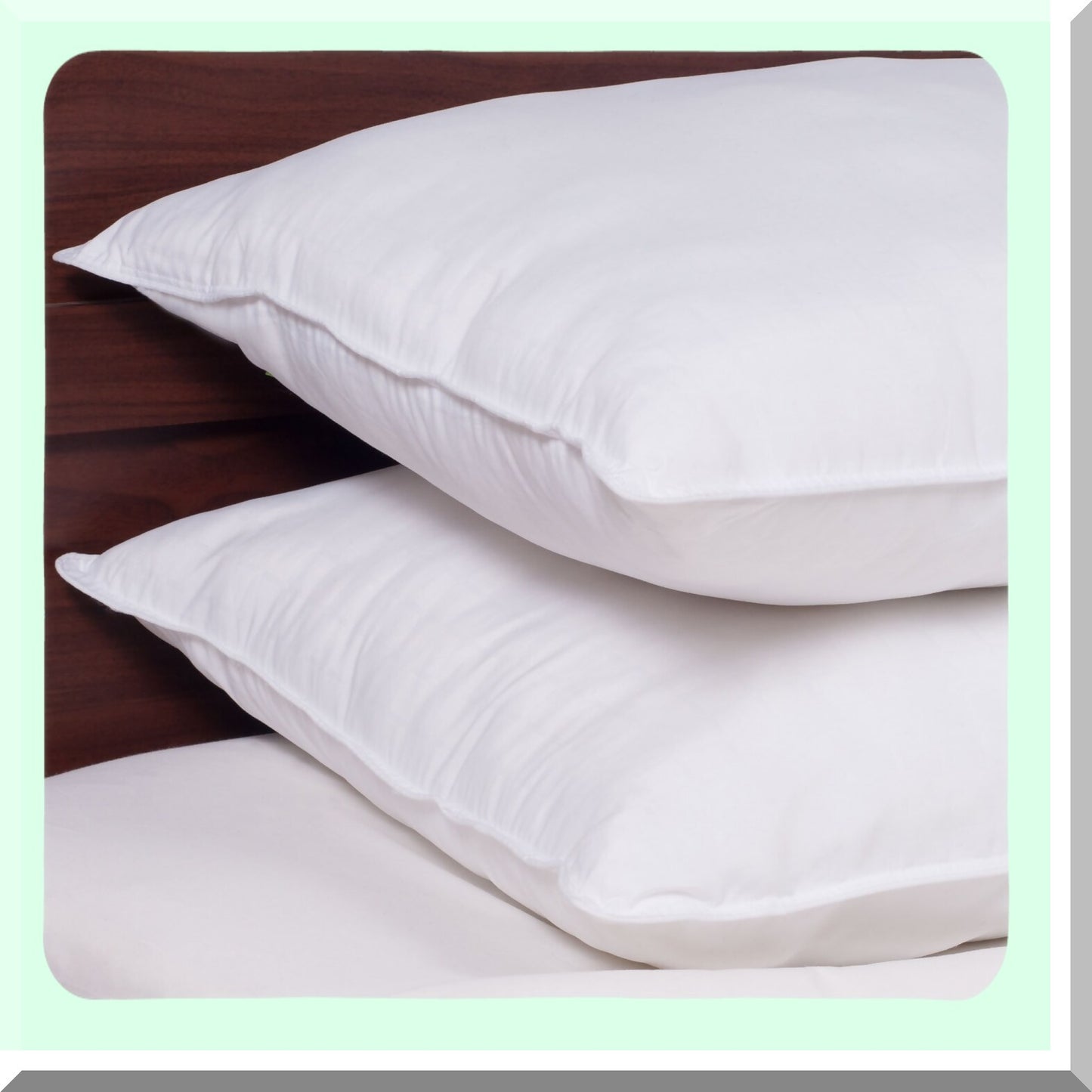 Luxury Plush Comfort Pillow - Hypoallergenic Down Alternative, Ultra-Soft Fabric, White, Standard Size, 1 Pack - Sleep Better Tonight!