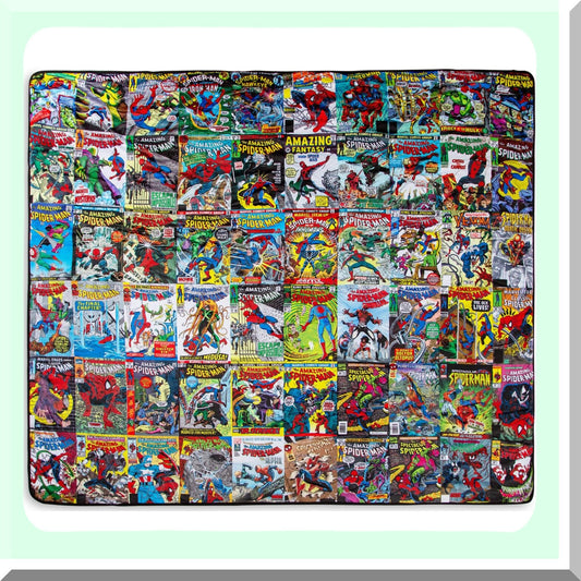 Spider-Man 60th Anniversary Sherpa Throw Blanket