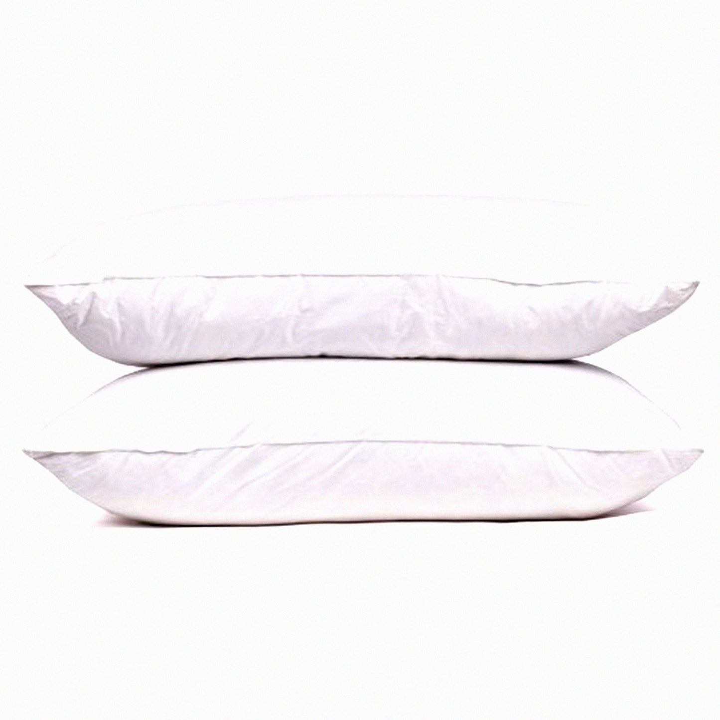 Luxury Plush Down Pillow - Queen Size, White - 400 Thread Count Premium Bedding - Soft and Supportive Sleep Pillow - Hypoallergenic Comfort