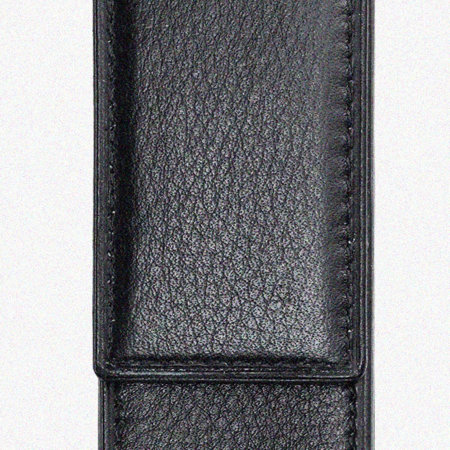 Black Leather Pen Case for 1 Pen