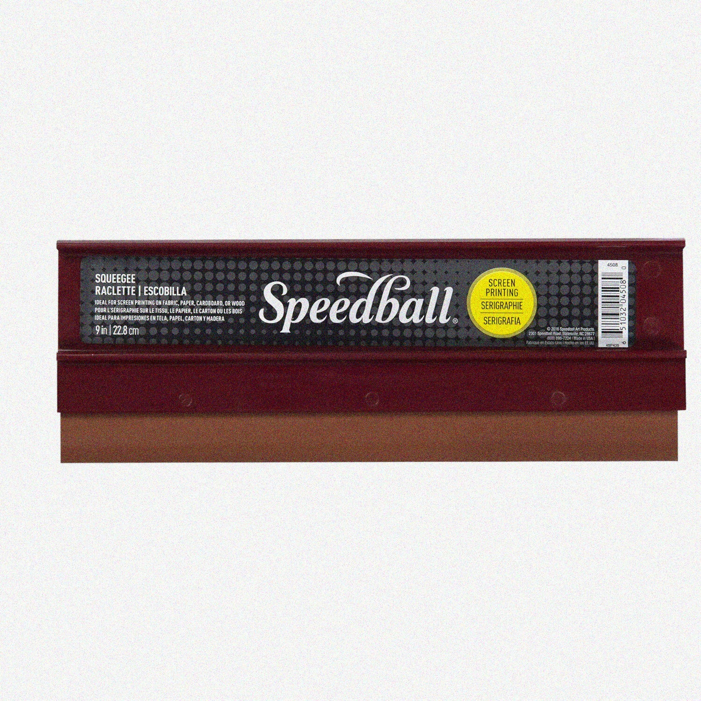 9-Inch Silk Screen Printing Squeegee with Plastic Handle