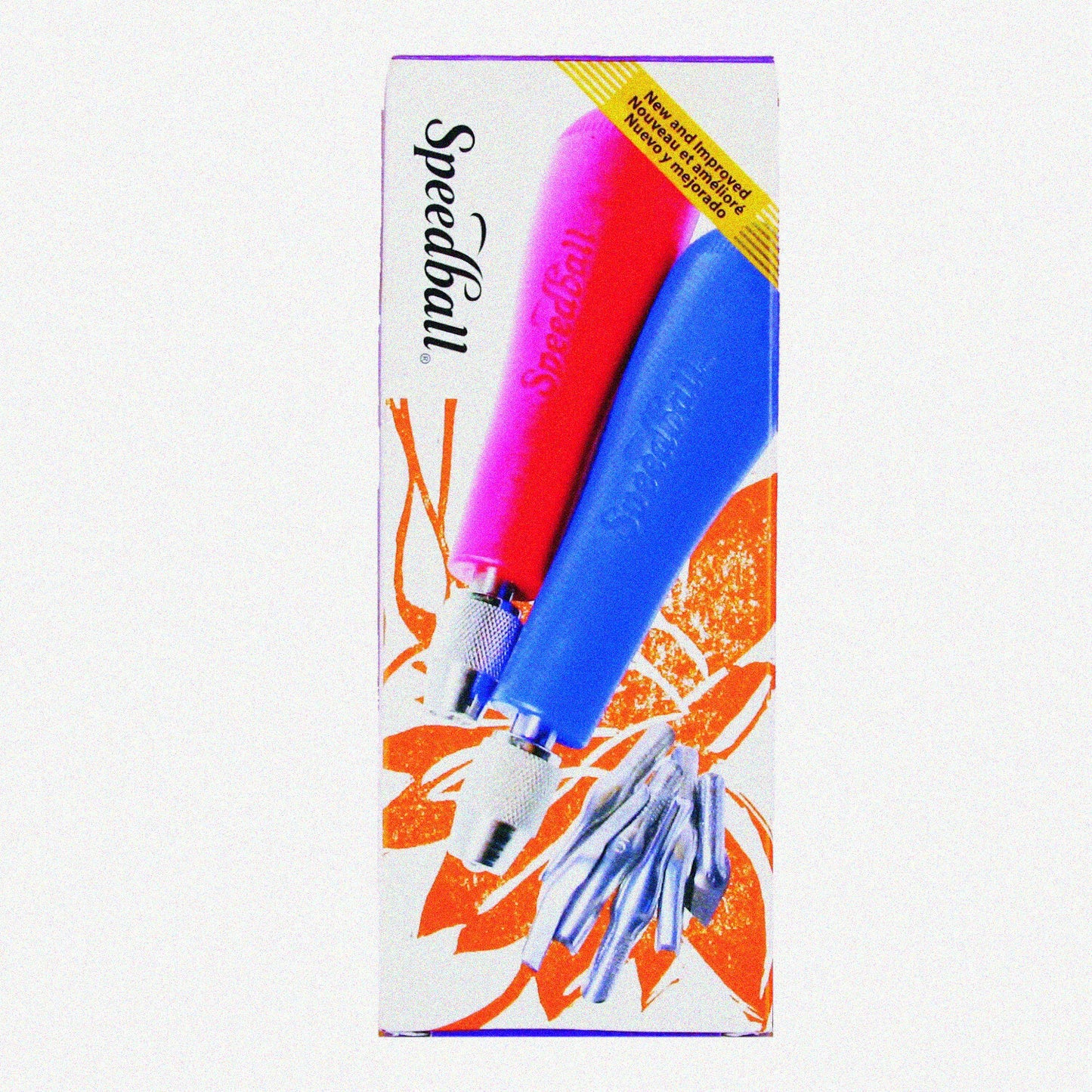 Artistic Edge Linoleum Cutting Kit 2 Handles 6 Cutters