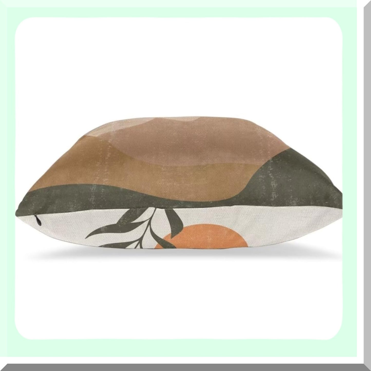 Sunset Geometric Boho Farmhouse Pillow Covers - Set of 2, Modern Mid Century Decorative Throw Covers for Bed Couch Sofa, Outdoor Home Decor