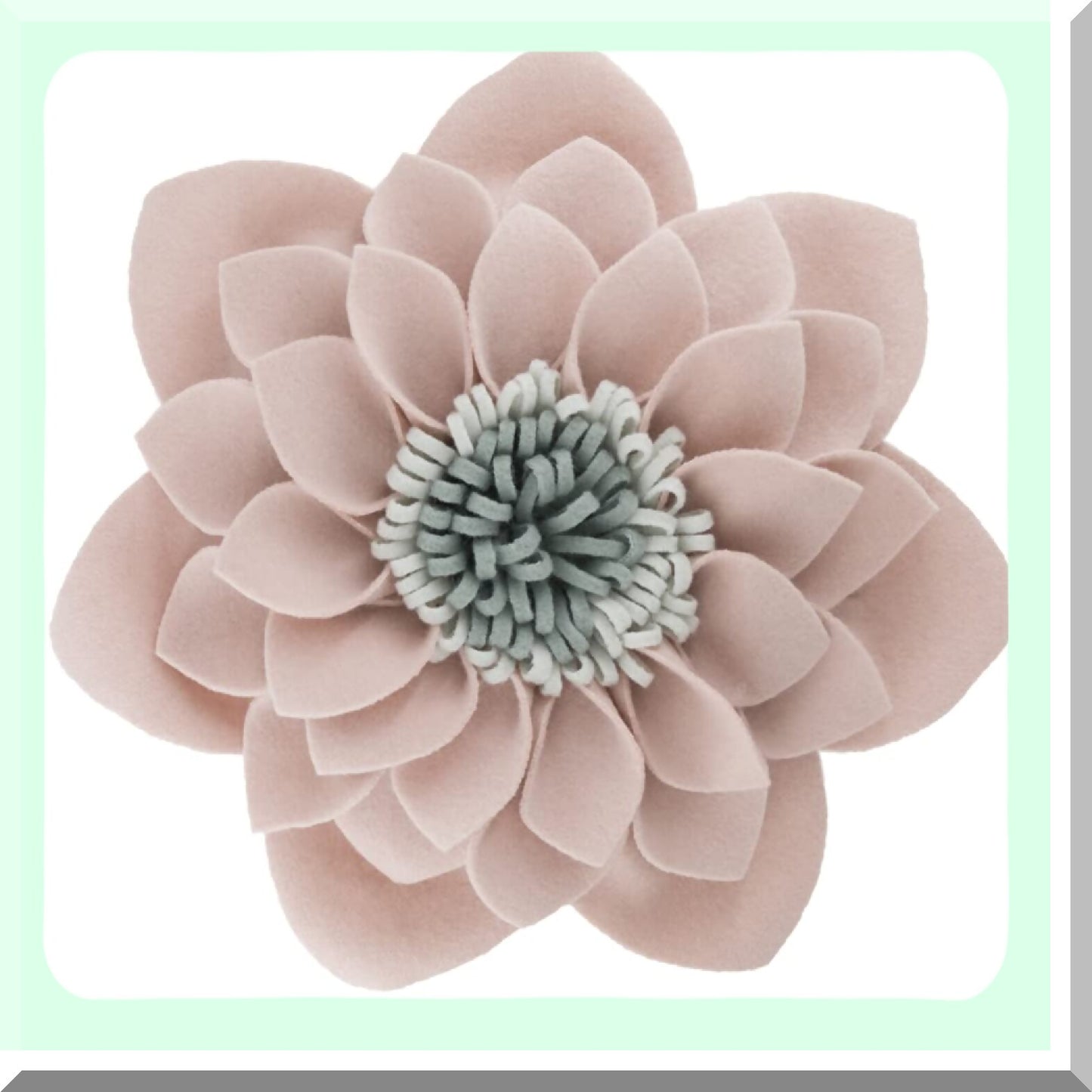 Floral Bliss 3D Round Pillow - Decorative Accent Cushion for Spring & Summer Home Decor - 14" Pink Sofa Bedroom Accessory