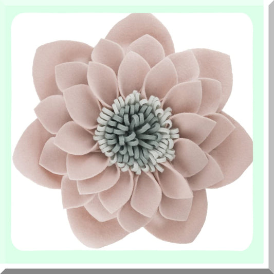 Floral Bliss 3D Round Pillow for Home Decor