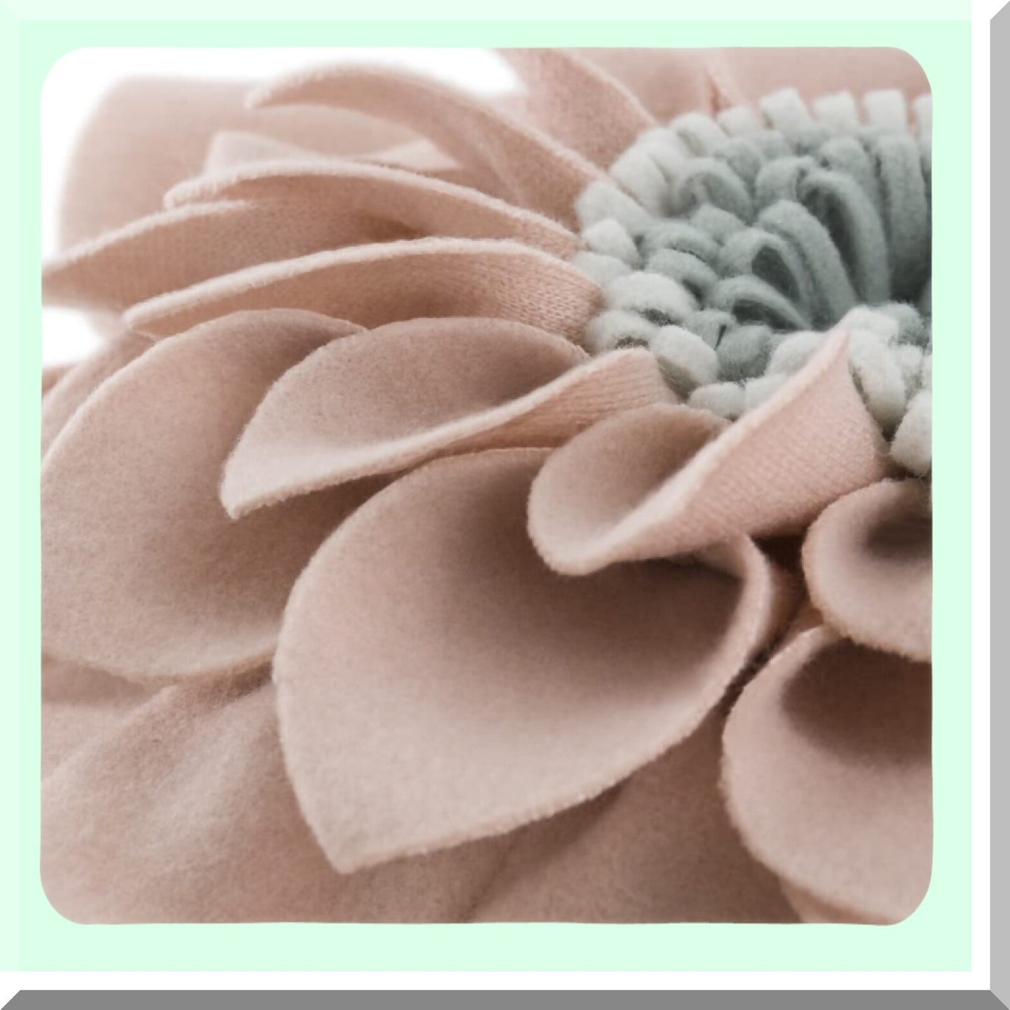 Floral Bliss 3D Round Pillow - Decorative Accent Cushion for Spring & Summer Home Decor - 14" Pink Sofa Bedroom Accessory