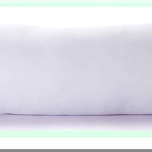 Luxury DreamCloud Pillow Insert - Plush Bed Sleeping Cushion Filler - Decorative Fluff Stuffer - 20x54 White - Ultimate Comfort for Sweet Dreams