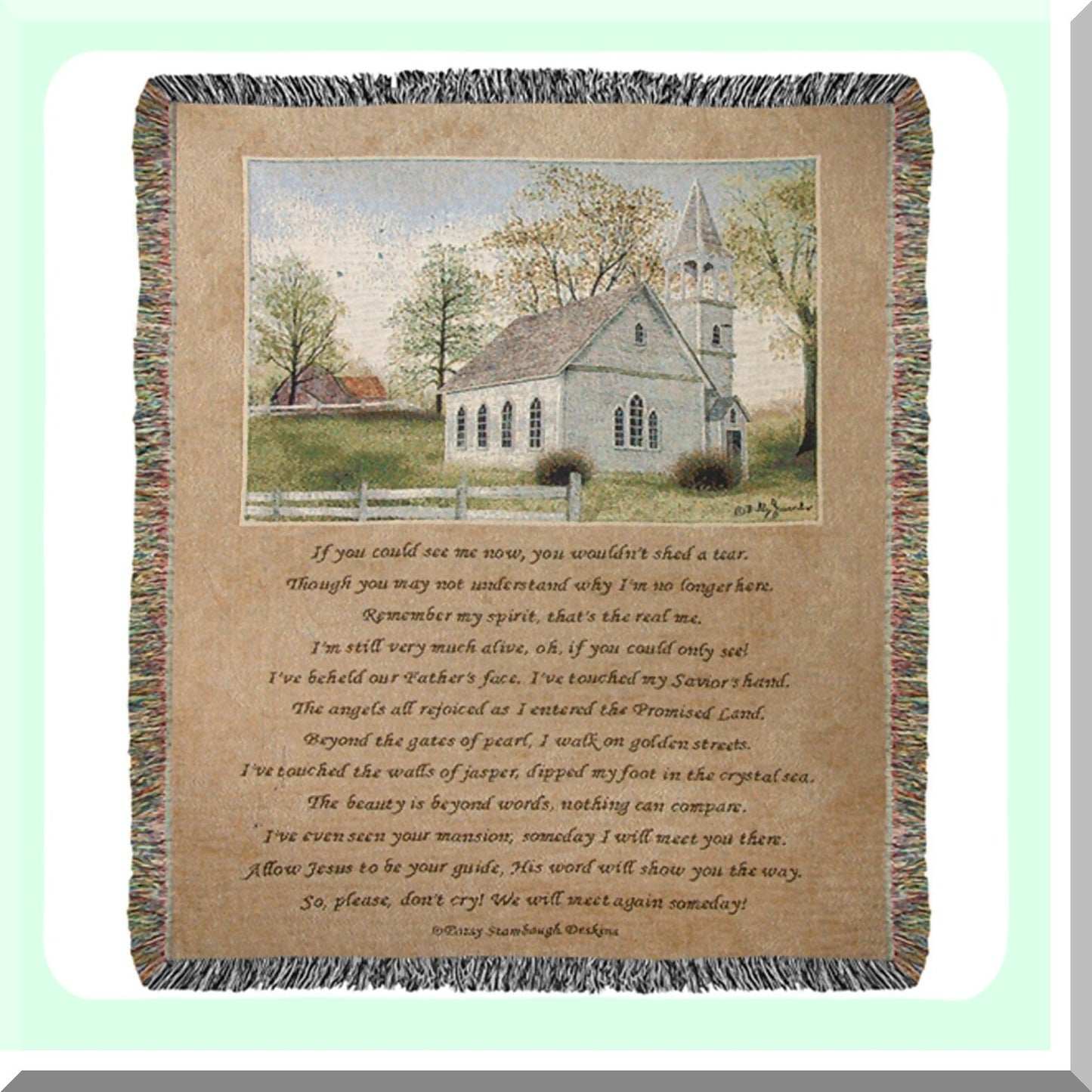 Enchanted Vision Tapestry Throw - Cozy, Artistic Home Decor Blanket
