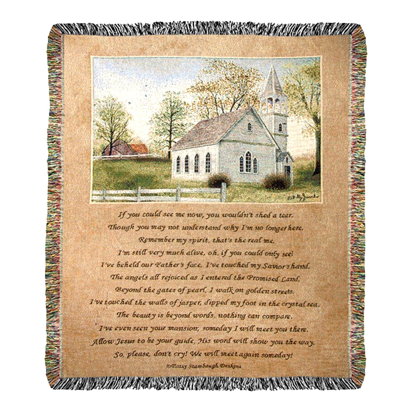 Enchanted Vision Tapestry Throw - Cozy, Artistic Home Decor Blanket