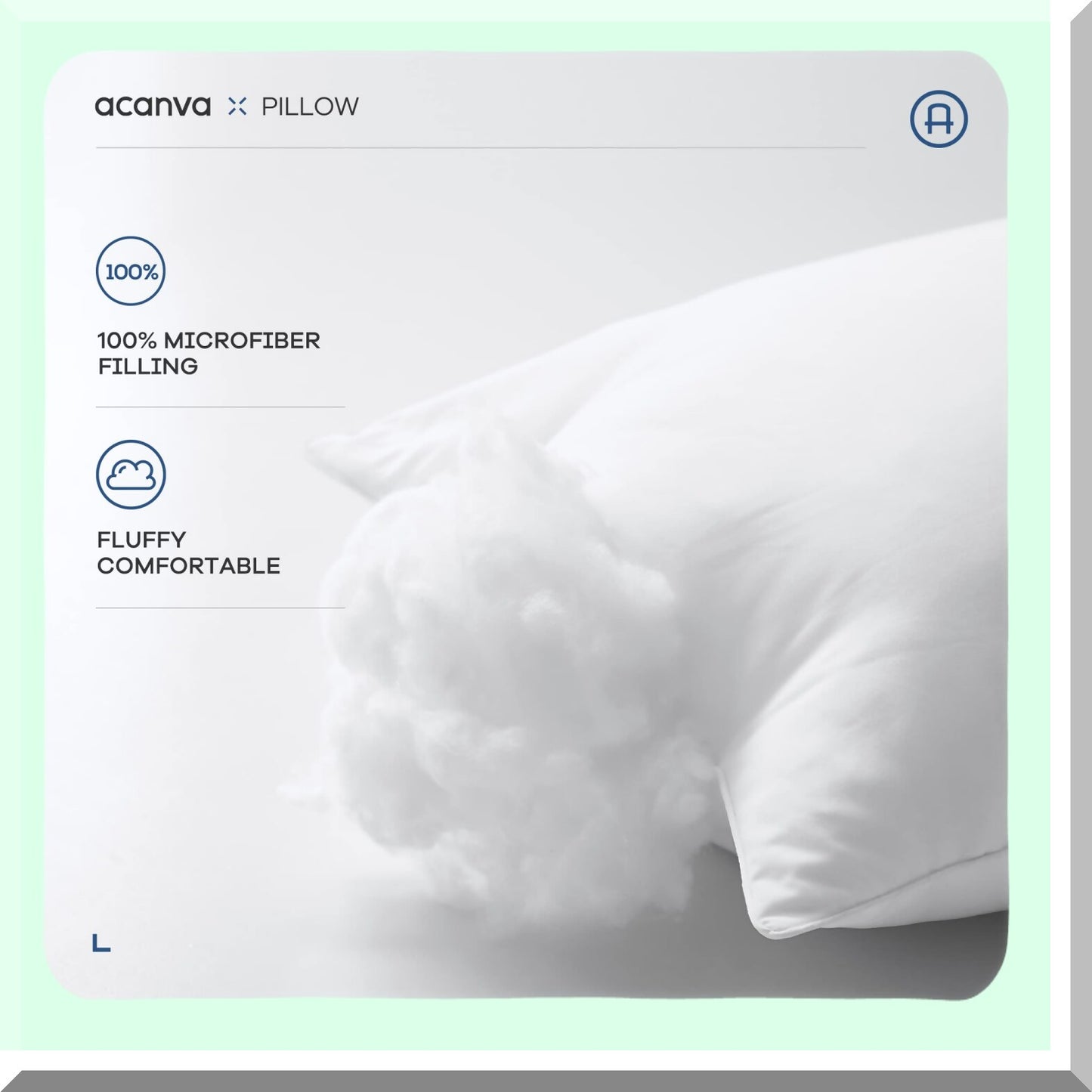 Luxury Lumbar Support Pillow Inserts - Plush Microfiber Filled Decorative Stuffers for Sofa Bed Couch Chairs - 28x28 Size - Set of 2 - White Color