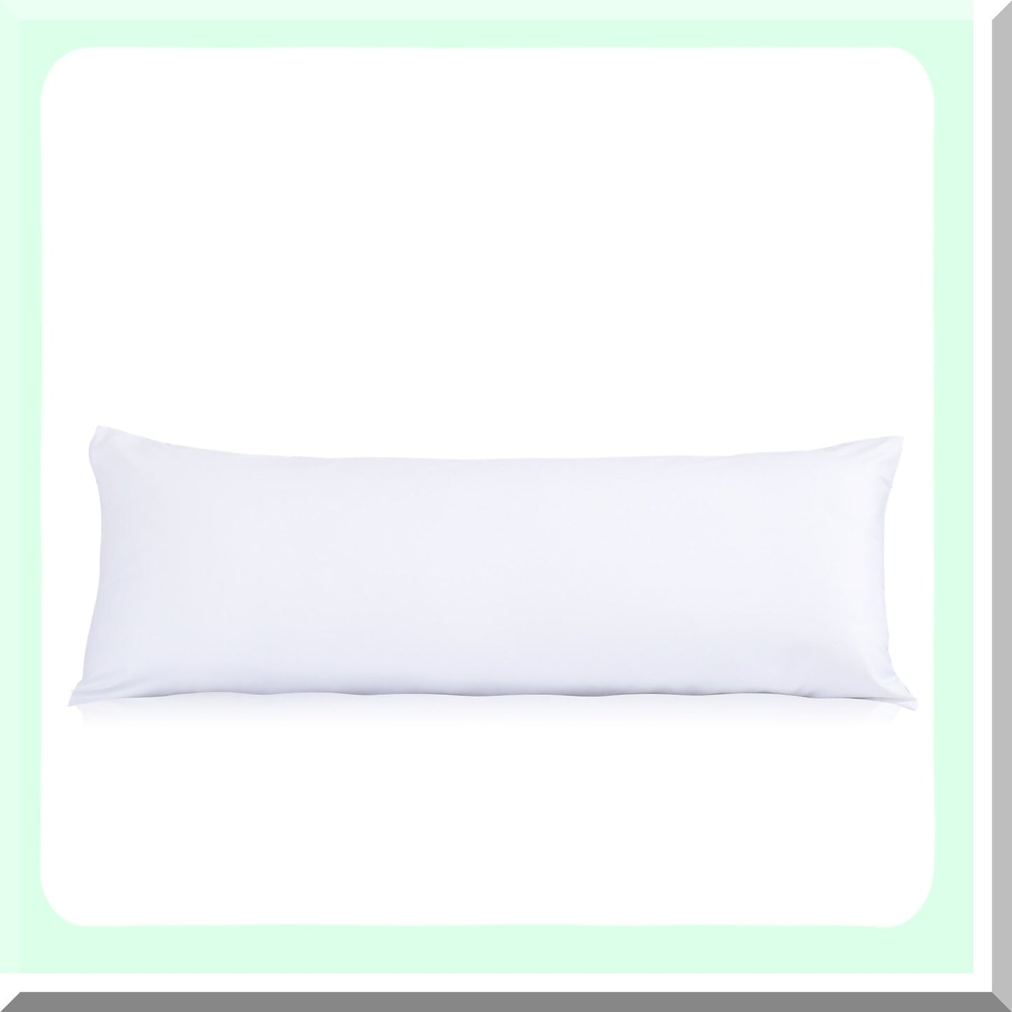 PlushDreams Long Body Pillow - Ultra Soft Microfiber Insert for Pregnancy Support & Full Body Comfort - 21"x54" Body Pillow Insert